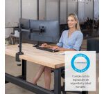 Brazo para monitor doble Reflex Series™ Fellowes