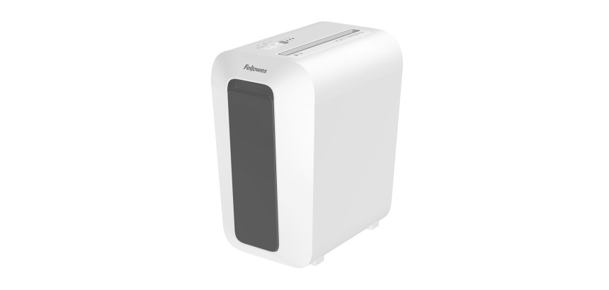 Destructora Trituradora de documentos Fellowes LX65 corte en partículas 11,5L P-4 blanca