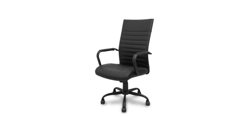 Sillón Opti527CR basculante similpiel  - Negro
