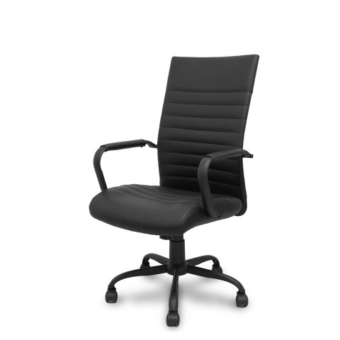 Sillón Opti527CR basculante similpiel - Negro