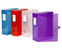 Boîte de classement CLASS DOC A4 - Dos 10 cm - polypropylène - PROPYGLASS VIQUEL - Coloris assortis