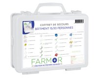 Coffret de secours Bâtiment 15/20 personnes