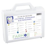 Valise de secours Couvreur & Étancheur 8/10 personnes