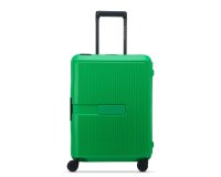 Valise cabine slim 4 doubles roues Color Block Hardside vert