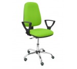 Silla Socovos bali amarillo brazos fijos