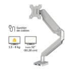 Brazo para monitor individual Platinum Series™ Plata Fellowes