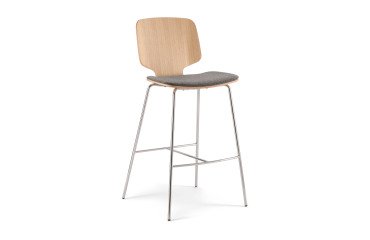 Hoher Hocker CODICI - gepolsterter Sitz