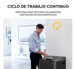 Destructora Trituradora de documentos Fellowes 425Ci corte en partículas de 4x30mm