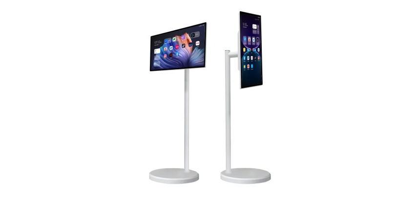 Ecran TV LED pour salon ou présentation sur pied