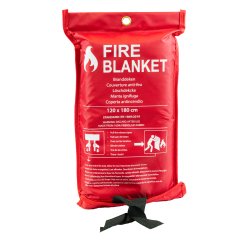 Couverture anti feu 180 x 120 étui souple