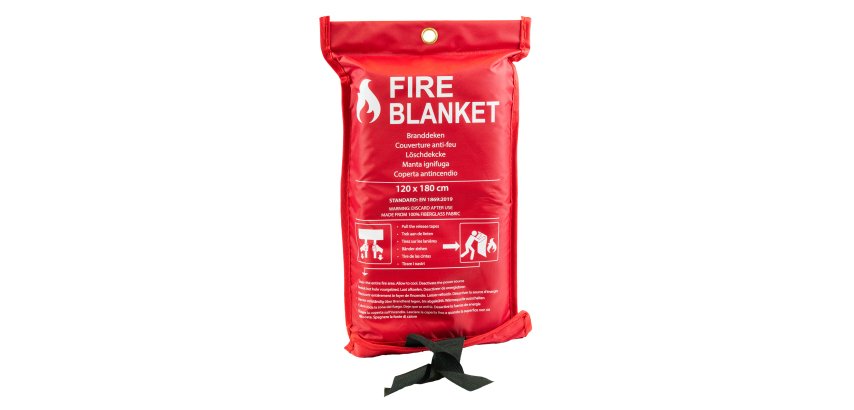 Couverture anti feu 180 x 120 étui souple