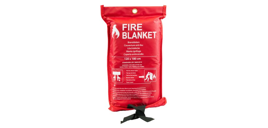 Couverture anti feu 180 x 120 étui souple