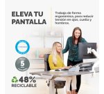 Brazo para monitor individual Eppa™ Blanco Fellowes