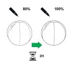 Balón de asiento antideslizante Leitz Ergo Active 55cm