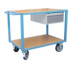 Servante établi équipée 1 tiroir 500 kg roue TPE