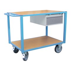 Servante établi équipée 1 tiroir 500 kg roue TPE