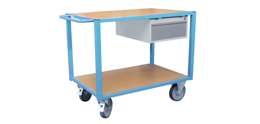 Servante établi équipée 1 tiroir 500 kg roue TPE