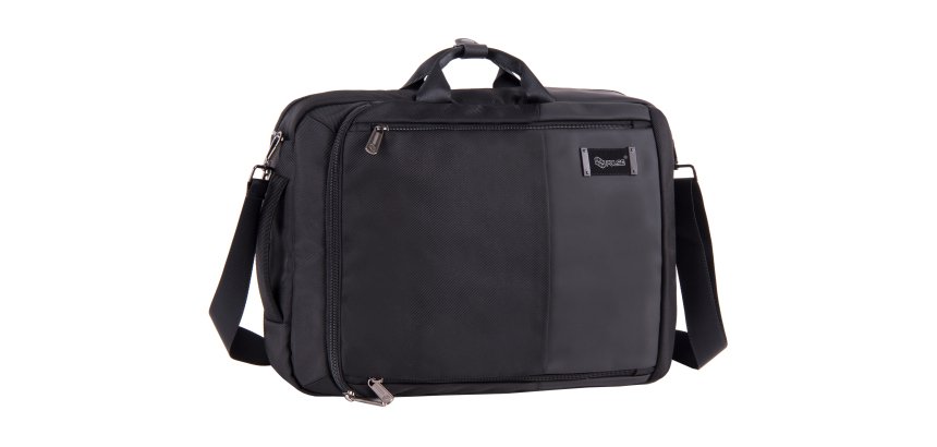 Maletín para portátil 15,6" Business Neptun Black Twill Negro