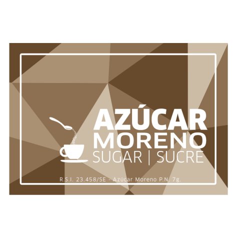 Azúcar moreno sobre 7 g - Caja 300 sobres