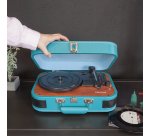 PRIXTON Tocadiscos Azul VC600
