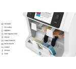 Contadora de valor de billetes y clasificadora Safescan 2985-SC