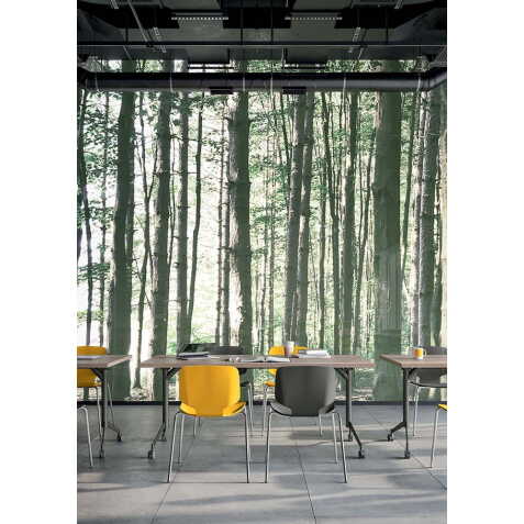 Table rabattable POLLY L.120 x P.70 cm Plateau Orme