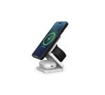 Cargador inalámbrico KSIX Cube 3en1 15 W compatible con MagSafe®