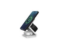 Cargador inalámbrico KSIX Cube 3en1 15 W compatible con MagSafe®