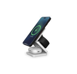 Cargador inalámbrico KSIX Cube 3en1 15 W compatible con MagSafe®