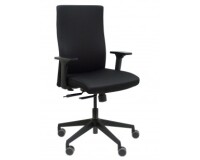 Silla To-Strike tapizada en color negro