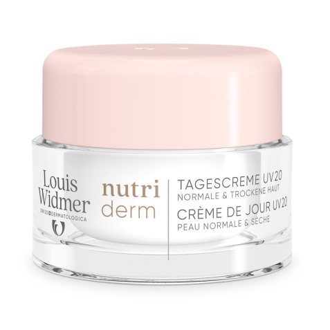 Crème de jour Nutriderm UV20 Louis Widmer - Pot de 50 ml