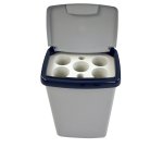 Poubelle à gobelets 50L - 5 ouvertures