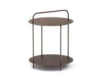 Table extérieure d'appoint VINCOU - café intense