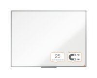 Pizarra NOBO Essence acero vitrificado 1200X900mm, blanco
