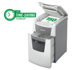 Destructeur Leitz IQ Auto+ Office 150 P4 - coupe croisée