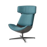 Fauteuil lounge CLEO  Anthracite