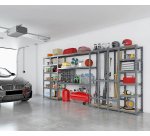 Rayonnage MODULO - Module 5 étagères - 21 plateaux