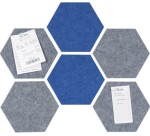 Tablero Hexagonal PET autoadhesivo 10mm (6 unid)