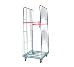 Roll conteneur 2 côtés+sangle 720 x 800 x 1800 mm CU 400 kg
