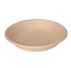 Bol de bagazo marrón - 750 ml - Caja 300 unidades