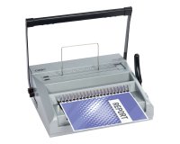Encuadernadora manual de canutillo y wire GBC MB20 MultiBind Capacidad 270 hojas A4
