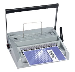 Encuadernadora manual de canutillo y wire GBC MB20 MultiBind Capacidad 270 hojas A4