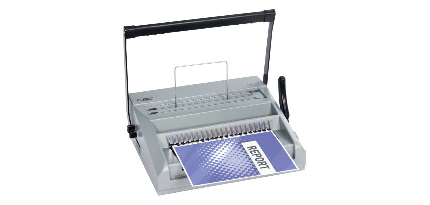 Encuadernadora manual de canutillo y wire GBC MB20 MultiBind Capacidad 270 hojas A4