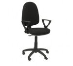 Silla Ayna bali negro brazos fijos ruedas autofrenantes