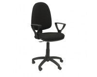 Silla Ayna bali negro brazos fijos ruedas autofrenantes