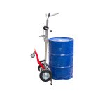 Diable dépalettiseur avec treuil simple griffe 350 kg roue caoutchouc Roulfût®