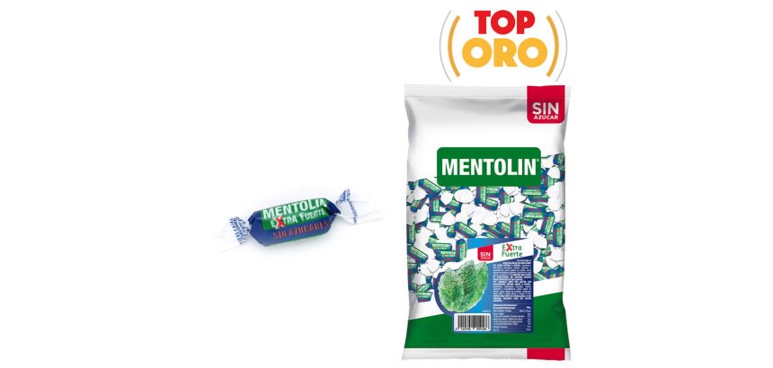 Caramelos Mentolin extra fuerte Sin azúcar - Bolsa 1Kg