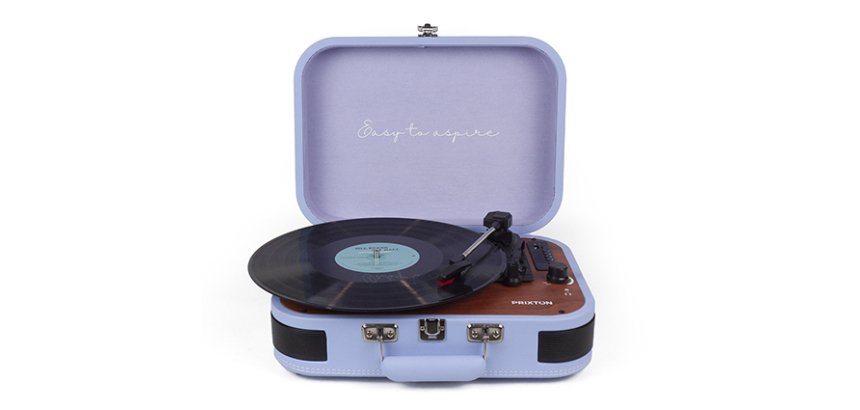 PRIXTON Tocadiscos Violeta VC600