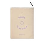 Bolsa tela regalo "Profe dejas huella"
