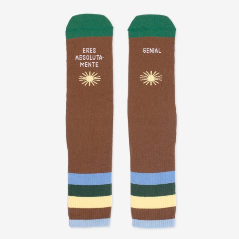 Calcetines "Eres absolutamente genial" talla 36-41